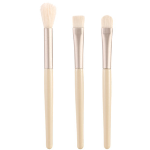 Makeup Tools Xixi Three-Piece Makeup Brush suit Blush Brush Eye Shadow Brush Dye Brush Soft Hair Full Set Convenient