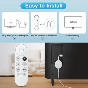 Для G9N9N Google TV Bluetooth Voice Google Chromecast TV Remote