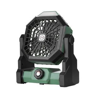 cross-border new outdoor fan electric camping tent usb portable big wind charging camping lighting