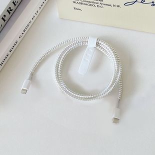 Оптовая продажа 1.4m кабель для передачи данных, защитная веревка, защитная крышка, устройство для намотки кабеля, лазерная гальваническая защитная крышка, кабель для передачи данных