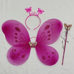 New Butterfly Wings Cute Princess Children's Day Performance Costume Props Butterfly Elf Wings Back Decoration Wholesale