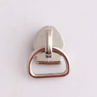 Factory wholesale D buckle pull resin metal nylon zipper pull D ring handle luggage hardware accessories