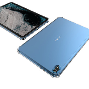 Подходит для NokiaT20 защитный чехол четыре угла подушки безопасности анти-падение прозрачный Nokia T20 10,4 ТПУ мягкий чехол