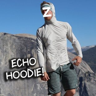 1O толстовка с капюшоном на открытом воздухе echo Tee-Pewter Быстрое сухое длинное рукав антибактериальная футболка солнцезащитный крем upf50 химическое волокно