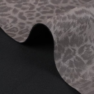 in stock wholesale leopard print sheep pu leather 0.9mm shoe material luggage seat mouse pad leather fabric