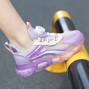Summer New Boys' sneaker Mesh Breathable Lightweight Deodorant Children's Running Shoes Non-slip Wear-resistant Girls' Sports
