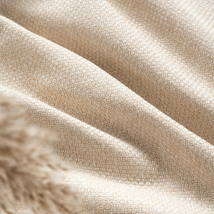 in stock Plain Thickened Coarse Linen Imitation Linen Sofa Pillow Cushion Bay Window Cushion Summer Mat Wrapping Strip Fabric
