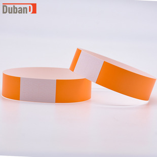 Disposable bracelet sheet waterproof synthetic paper wristband playground children's playground paper admission ticket