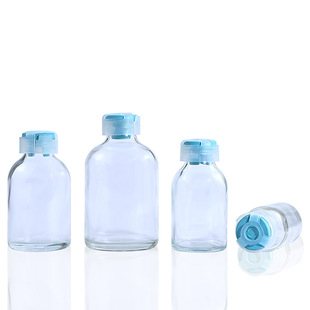 Transparent vials 10ml 20ml 30ml bottle 50ml 100ml mold bayonet glass bottle