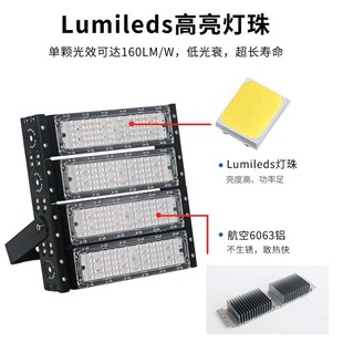 Cross-border arbitrary splicing module floodlight tunnel lamp housing accessories splicing module accessories manufacturers