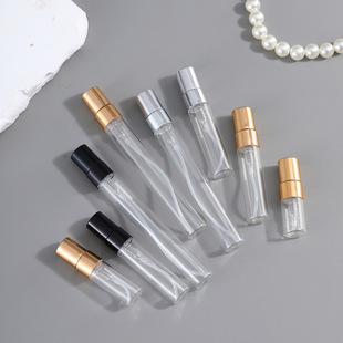 Factory direct 2ml3ml5ml10ml mini perfume bottle portable sample glass spray bottle