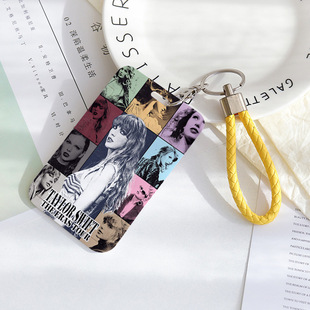Taylor Swift Taylor Swift peripheral card holder DIY mildew color printing push-pull sliding cover protective cover