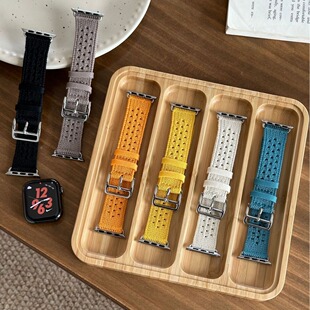 Плетеный дышащий тканый ремешок подходит для applewatch Apple Часы iwatch98 поколения 7654SE