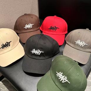 2024 Summer New Baseball Cap Children's Spring Embroidery Trend All-match Letters Shown Face Small Cap Men's Sunshade