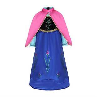2023 Summer New Anna Princess Dress Girls Dress Children Dress Wholesale
