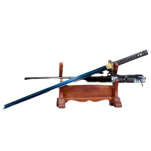 Longquan City Sword Integrated Hand-Forged Tang Hengdao Sword Xiu Chun Dao Film and Television Sword Cold Weapon Collection Unedged