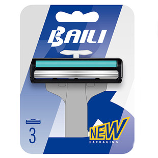 Роторное переднее смазочное лезвие Bailey BP122, Двухслойное лезвие для бритвы, 2 части