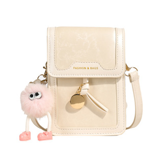 Summer Crossbody Small Bag Women's 2024 New Trendy Small Square Bag Stylist Shoulder Bag Popular Pendant Crossbody Bag