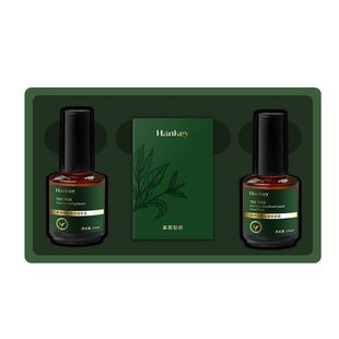 Hanji Tea Tree Blackhead-removing Essence Kit Blackhead-removing Three-piece Nasal Sticker Essence Cleansing Pore Pimples