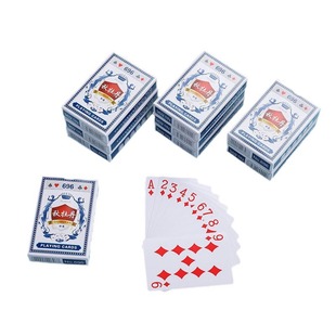 Wholesale playing cards hard cards cheap genuine goods home card board game landlord thickened poker factory autumn Peony