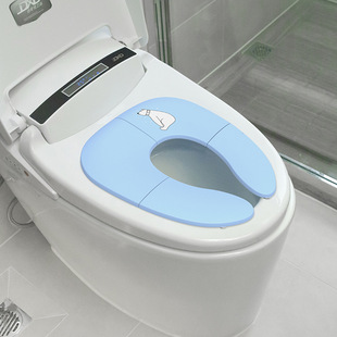 Baby Men and Women Folding Toilet Cover Children's Toilet Rings Outgoing Portable Folding Toilet Rings Toilet Cover Pad