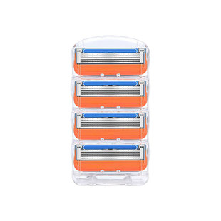 German quality razor manual five-layer blade men's razor head universal Geely 5-layer blade holder handle