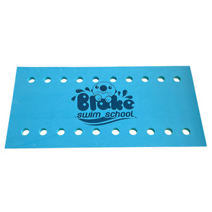 Eva foam board hole water buoyancy board children's swimming teaching aids water board sponge floating board mattress wholesale