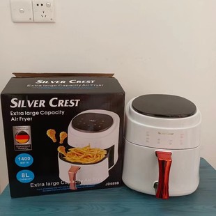6L Air Fryer Household Multi-function Air Fryer Large Capacity Intelligent Electric Fryer Cross-border Export English