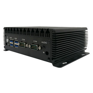 Mini IPC Core i3i5 процессор Встроенный безвентиляторный BOX промышленный компьютер J1900 Двойная сеть