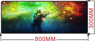 Oversized Mouse Pad Secondary Game Mat Office Desk Mat Computer Keyboard Thickened Rubber Soft Mouse Pad
