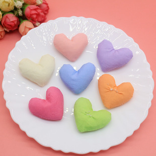 Новый Macaron конфеты цвет ткань хлопок милые Звезды Любовь аксессуары ручной работы dly брошь аксессуары для волос
