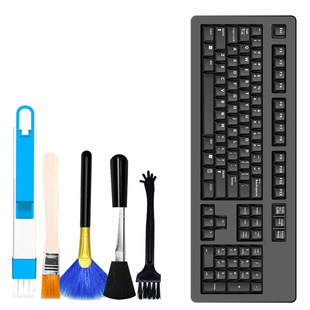Keyboard brush cleaning brush computer dust brush cleaning brush suit notebook computer host dust cleaning gap