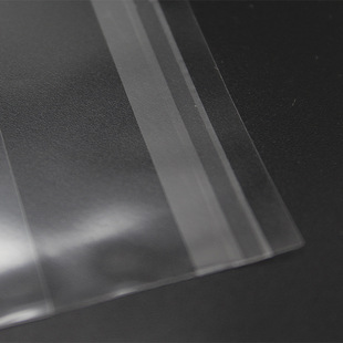Factory bulk direct selling OPP transparent plastic self-adhesive medium pressure 2-row packaging clothing jewelry packaging bag