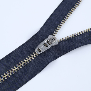 genuine goods YKK3 Metal Closed Tail Spring Head Zipper Antique Copper/Gold Copper/White Copper/Ancient Silver Jeans Zipper