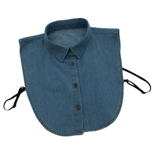 Factory direct heat classic denim fake collar women's must match artifact quality assurance a large number of spot