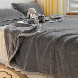 Blanket Coral Flannel Blanket Winter Thickened Bed Sheet Spring and Autumn Blanket Used for Summer Cover Blanket Thin Summer
