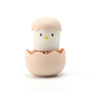 Factory wholesale new nano cleaning ball kitchen does not drop silk chicken washing pot dishwashing brush household cleaning brush can be replaced