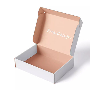 Color printing LOGO printing gold UV packaging box gift packaging white kraft paper multi-color Flying Machine box packaging box