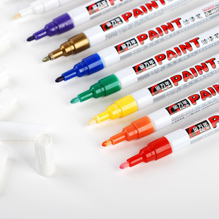 GENVANA Jin Wannian Paint Pen G-0972 Industrial Hardware Machinery Plastic Waterproof Dot Mark Pen 1.0MM