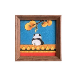 Beginner Novice Cloisonne Enamel Painting DIY Photo Frame Accompanying Gift Forbidden City Series Material Package Cloisonne Table Gifts