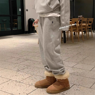 Ten Sailuff RL Basic Pony Embroidered Logo Drawstring Pants Men's and Women's Casual Pants