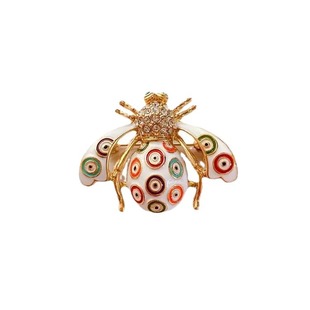 Baroque vintage Bee Brooch Fashion Vintage Enamel Insect Corsage Niche Design Sense Pin Accessories