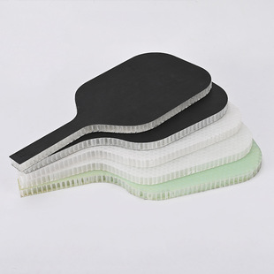 Peak racket semi-finished crude carbon fiber glass fiber Peak racket plain racket carbon fiber glass fiber PP honeycomb core
