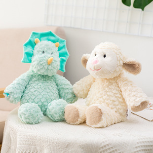 Cute Long Legs Small Animal Doll Cow Elephant Panda Rabbit Plush Toy Children's Pacifying Doll Gift Cross Border