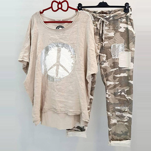 Amazon explosions 2022 summer Europe and the United States new foreign trade women's clothing wholesale foreign style two-piece women's fashion suit