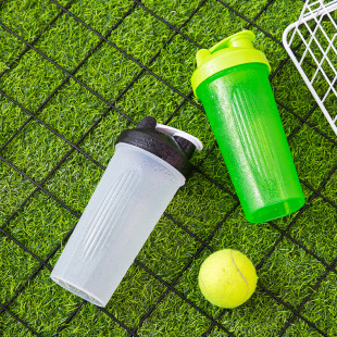 600ML Sports Fitness Shake Cup Protein Powder Milkshake Mixing Cup with Scale Convenient Mixing Cup Sports Cup