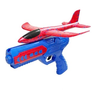 Ejection Aircraft Gun Toy Boy Boy Hand-Thrown Aircraft Gliding Fall-Resistant Foam Aircraft Stall Toy
