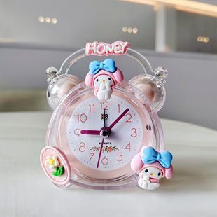 Sanrio будильник для детей девочек милый мультфильм студенческое общежитие сигнализация Culometty Strawberry Bear Часы