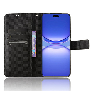 Применимо к чехлу для мобильного телефона Huawei Nova12 Nova 12 Ultra/12 Pro, кожаный чехол с ромбовидным узором, карта, 12Lite