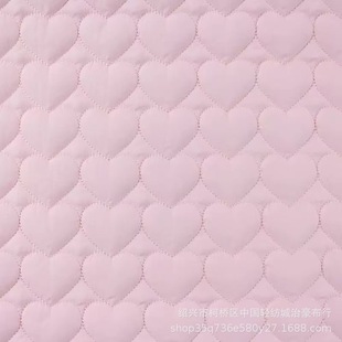 Quilting Fabric Quilting Chunya Textile Fabric Embroidery Cotton Clothes Pleated Cotton Love Quilted Home Textile Computer Embroidered Fabric